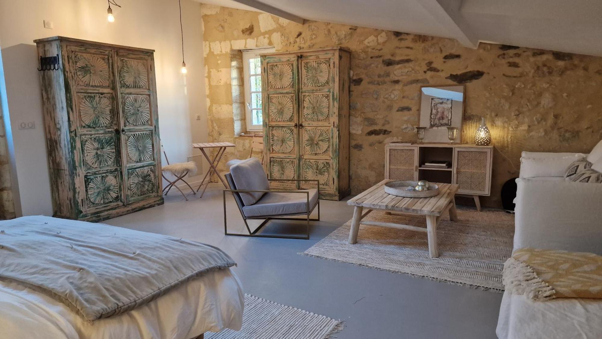 Casita Alegria & Cabana Alegria - 2 Chambres D'Hotes Plassac  Exteriör bild